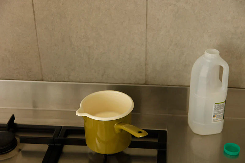 15 Years: Enamel Milk Pot